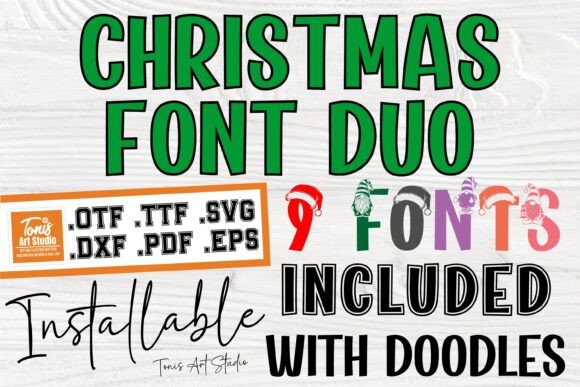 Christmas Duo Bundle: Your All-in-One Festive Design Toolkit
