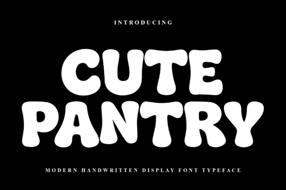 Cute Pantry: A Festive Typeface for Cheerful Holiday Designs