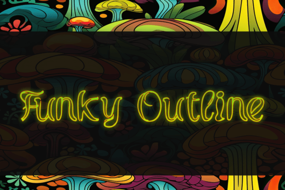 Funky Outline: The Typeface That Makes Your Brand Pop