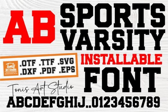 Game Day Graphics: The Power of the Varsity Typeface