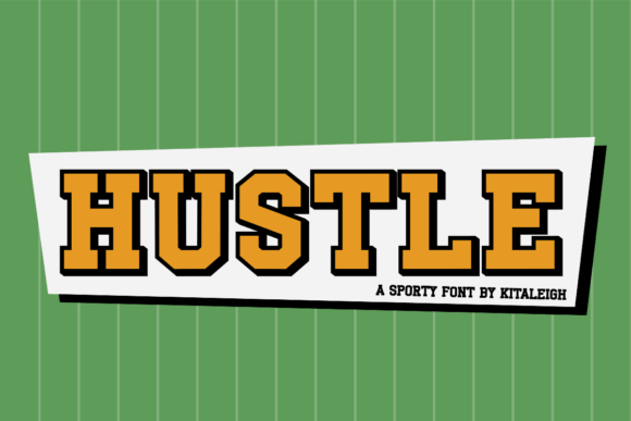 Hustle: The Typeface That Brings Athletic Energy to Your Brand