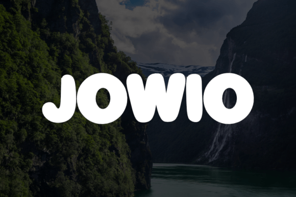 Jowio: A Type Family for the Modern Brand