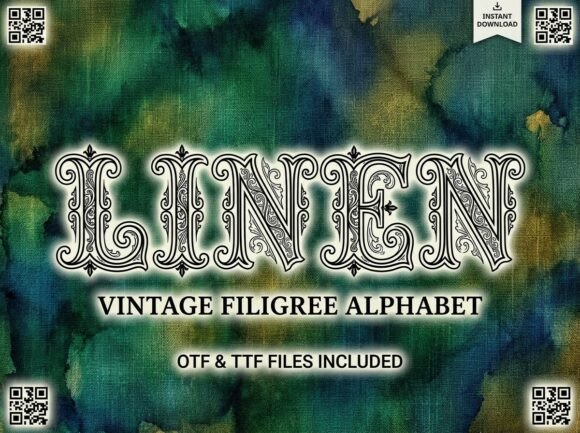 Linen and Woven: A Typeface with a Regal-and-Refined Soul