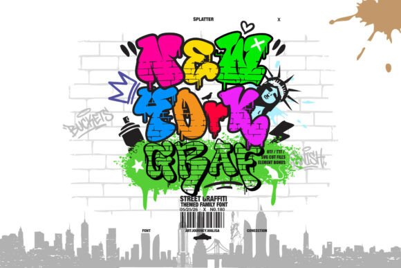 New York Graf: Injecting Raw Street Energy into Your Digital Designs
