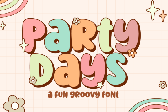 Party Days: The Groovy Font for Retro-Modern Branding