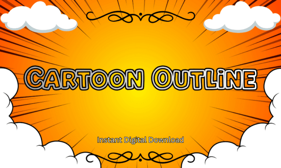 Unleash Playful Energy: Mastering the Cartoon Outline Font