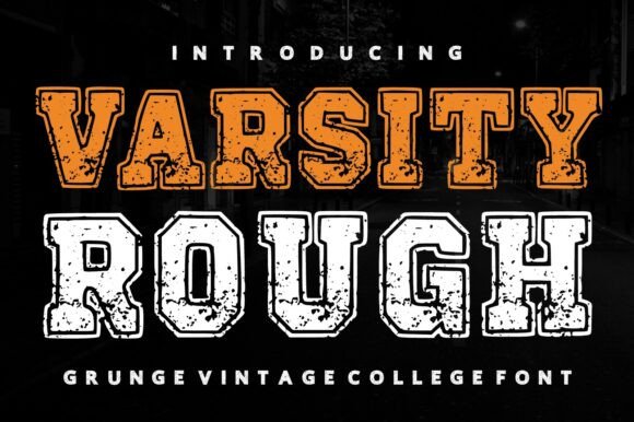 Varsity Rough: Capturing Authentic Athletic Spirit in Design